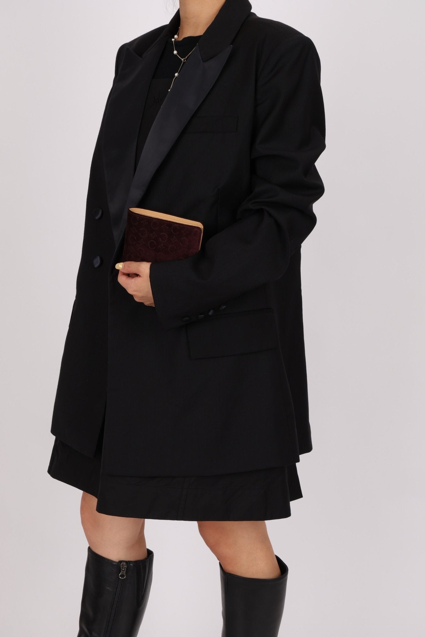 Celine Suede Macadam Bifold Wallet - FashioNica