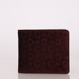 Celine Suede Macadam Bifold Wallet - FashioNica
