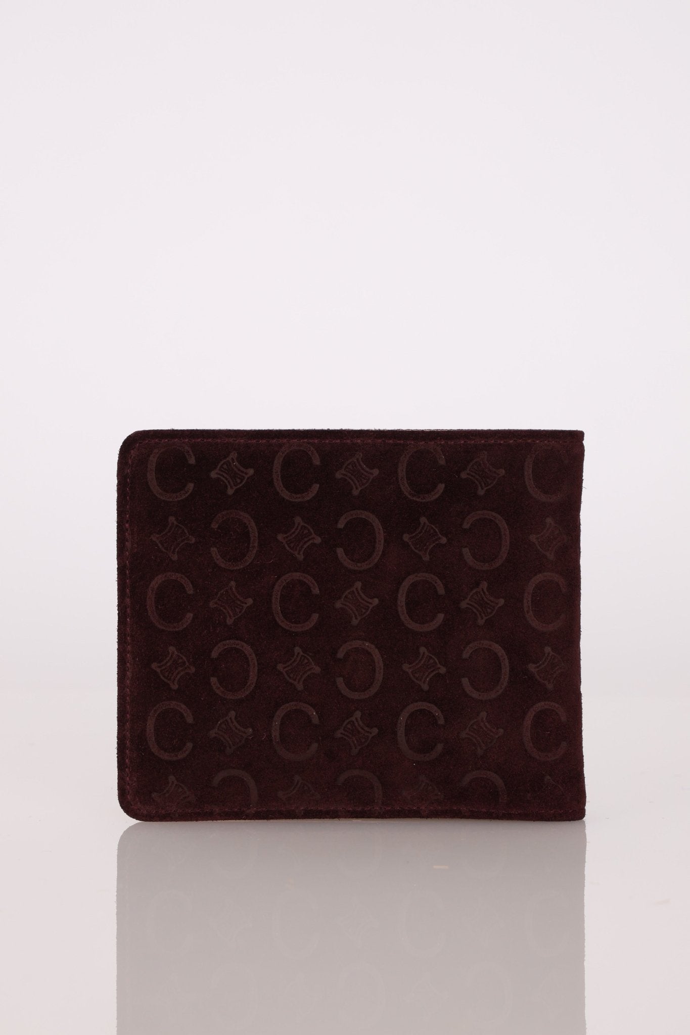 Celine Suede Macadam Bifold Wallet - FashioNica