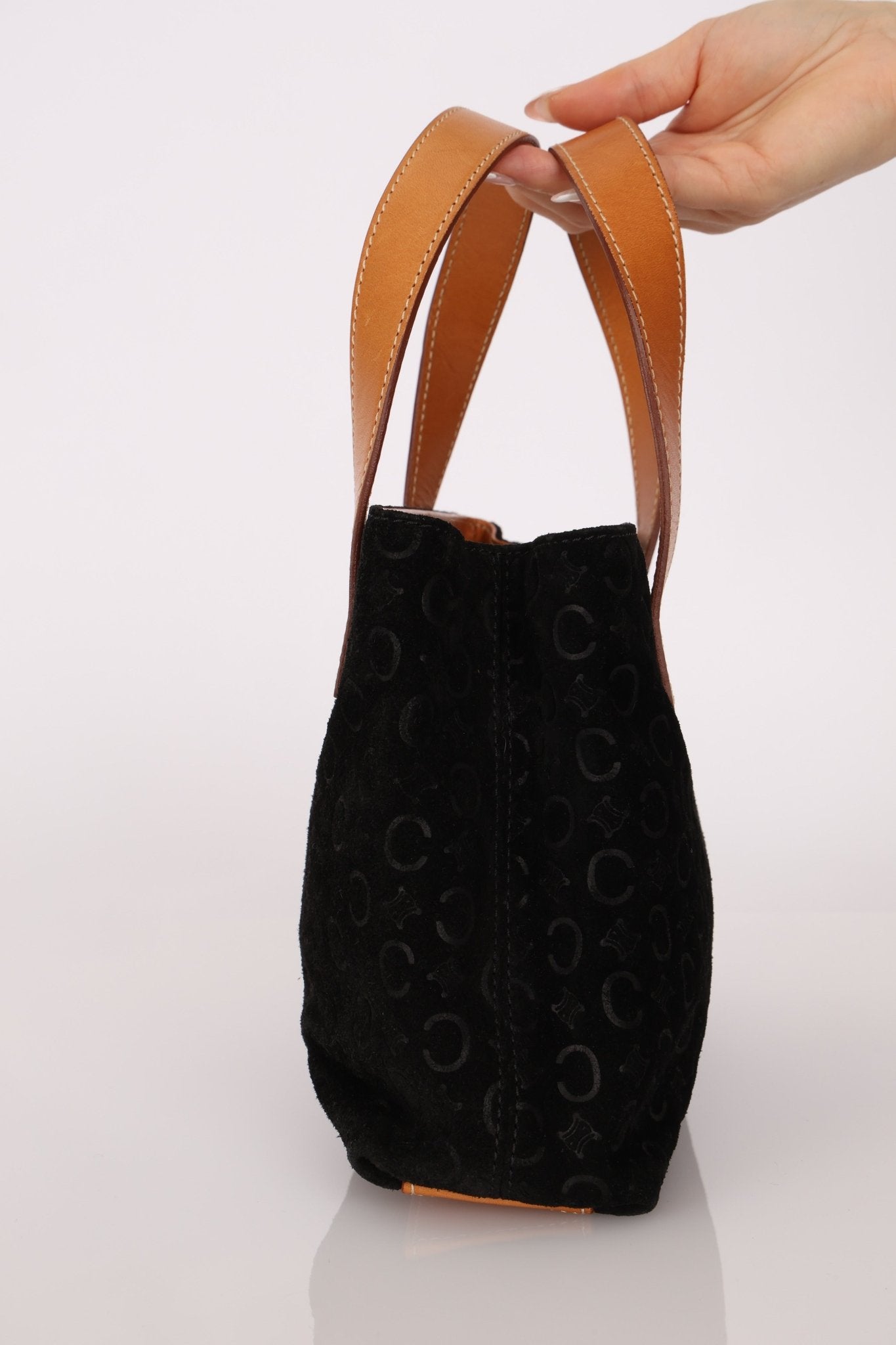 Celine Suede Macadam Tote - FashioNica