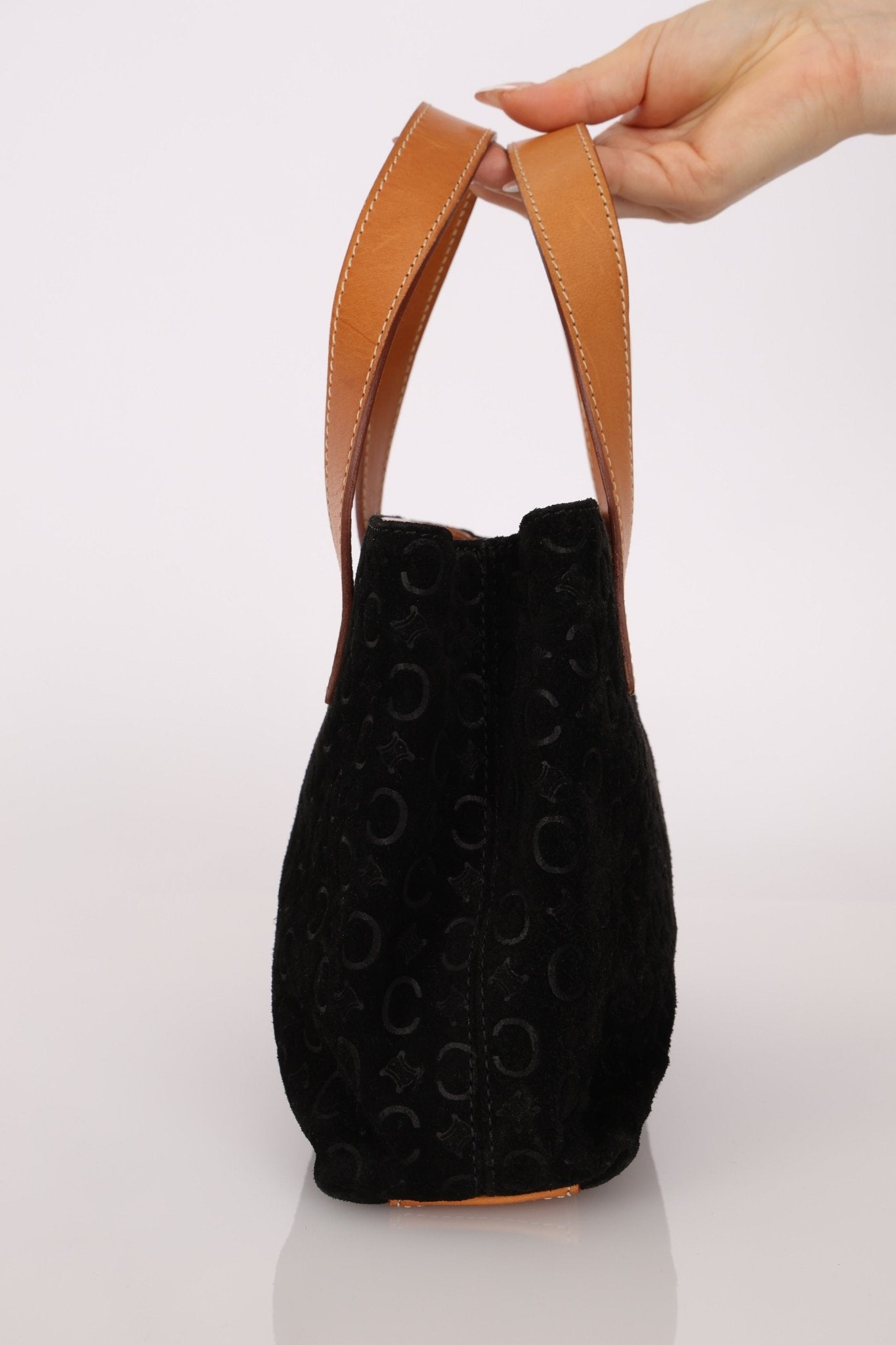 Celine Suede Macadam Tote - FashioNica