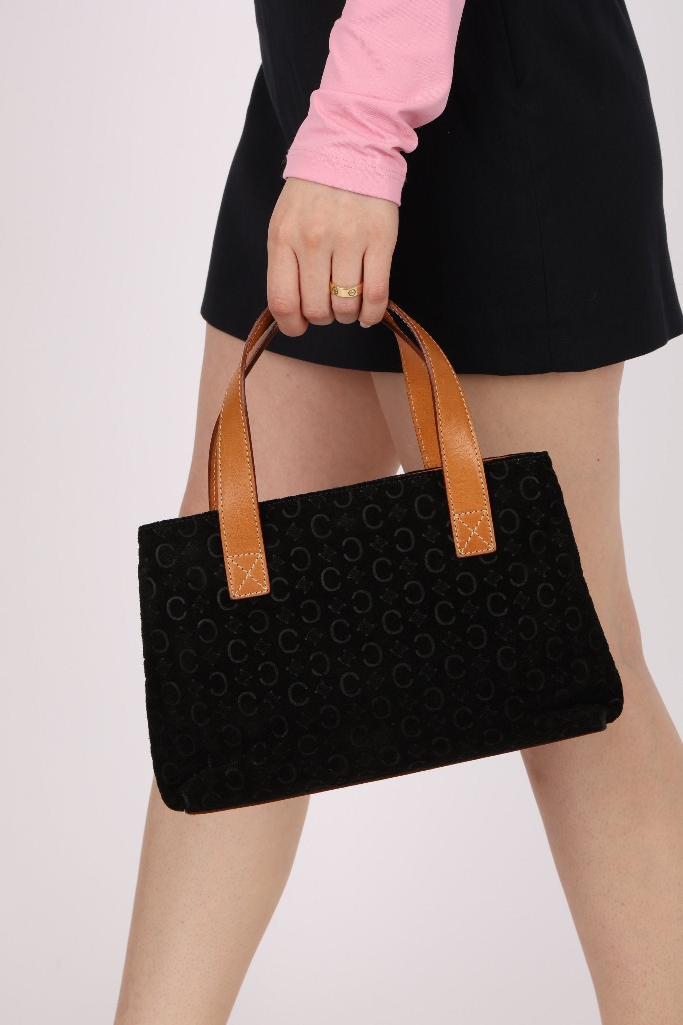 Celine Suede Macadam Tote - FashioNica