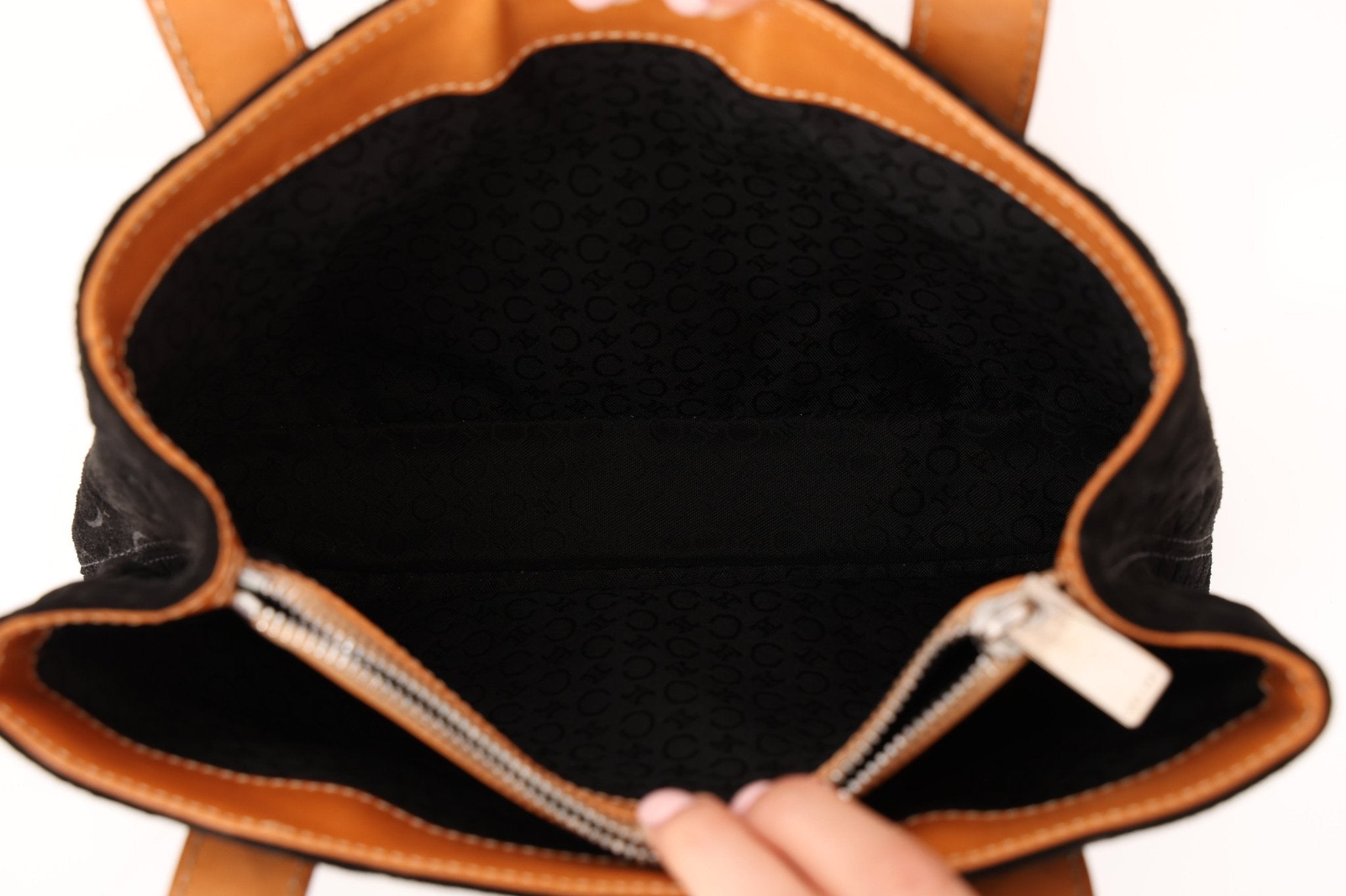 Celine Suede Macadam Tote - FashioNica