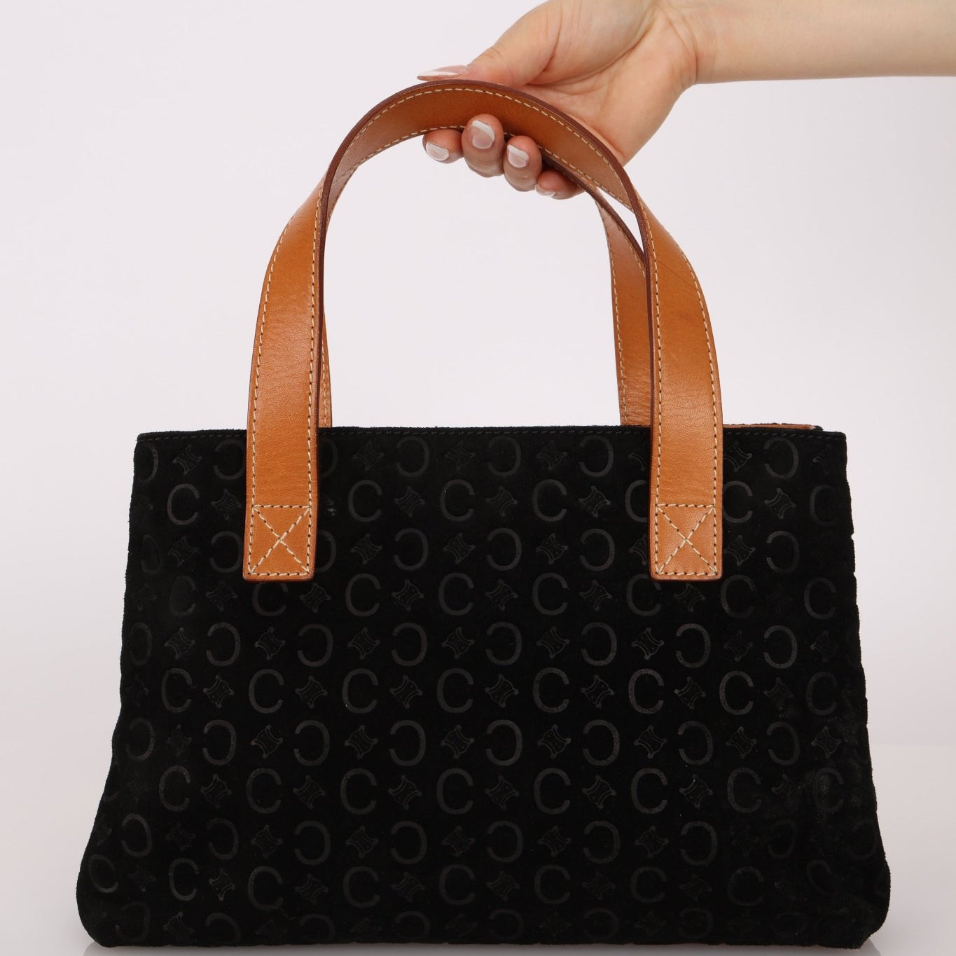 Celine Suede Macadam Tote - FashioNica