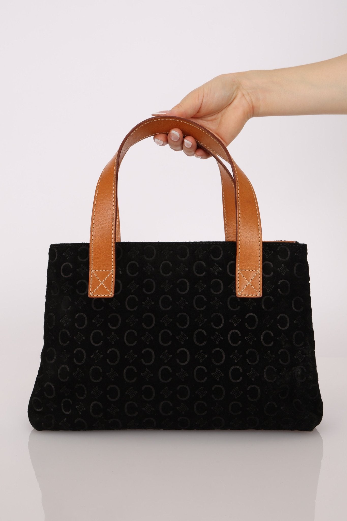 Celine Suede Macadam Tote - FashioNica