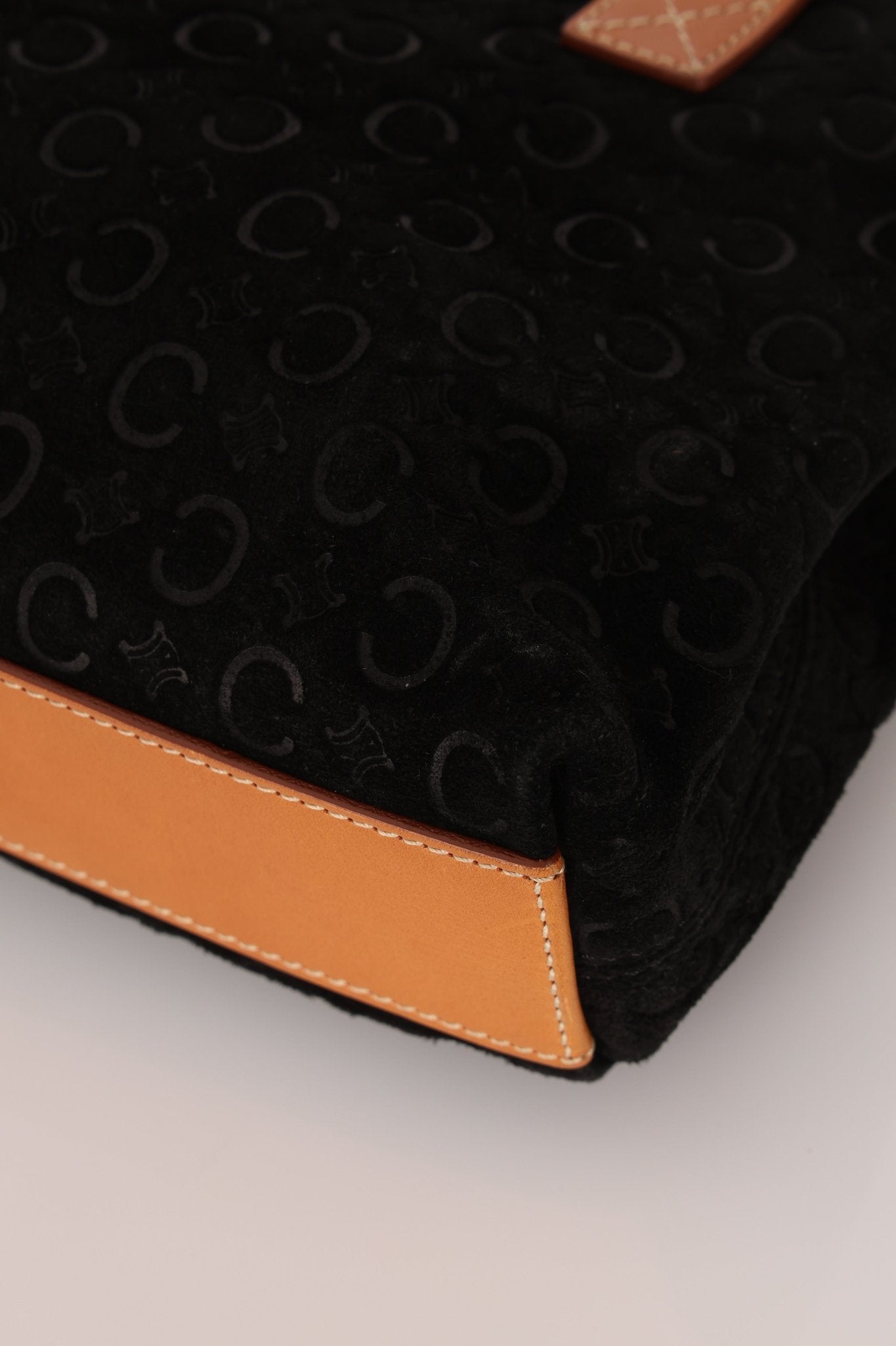 Celine Suede Macadam Tote - FashioNica