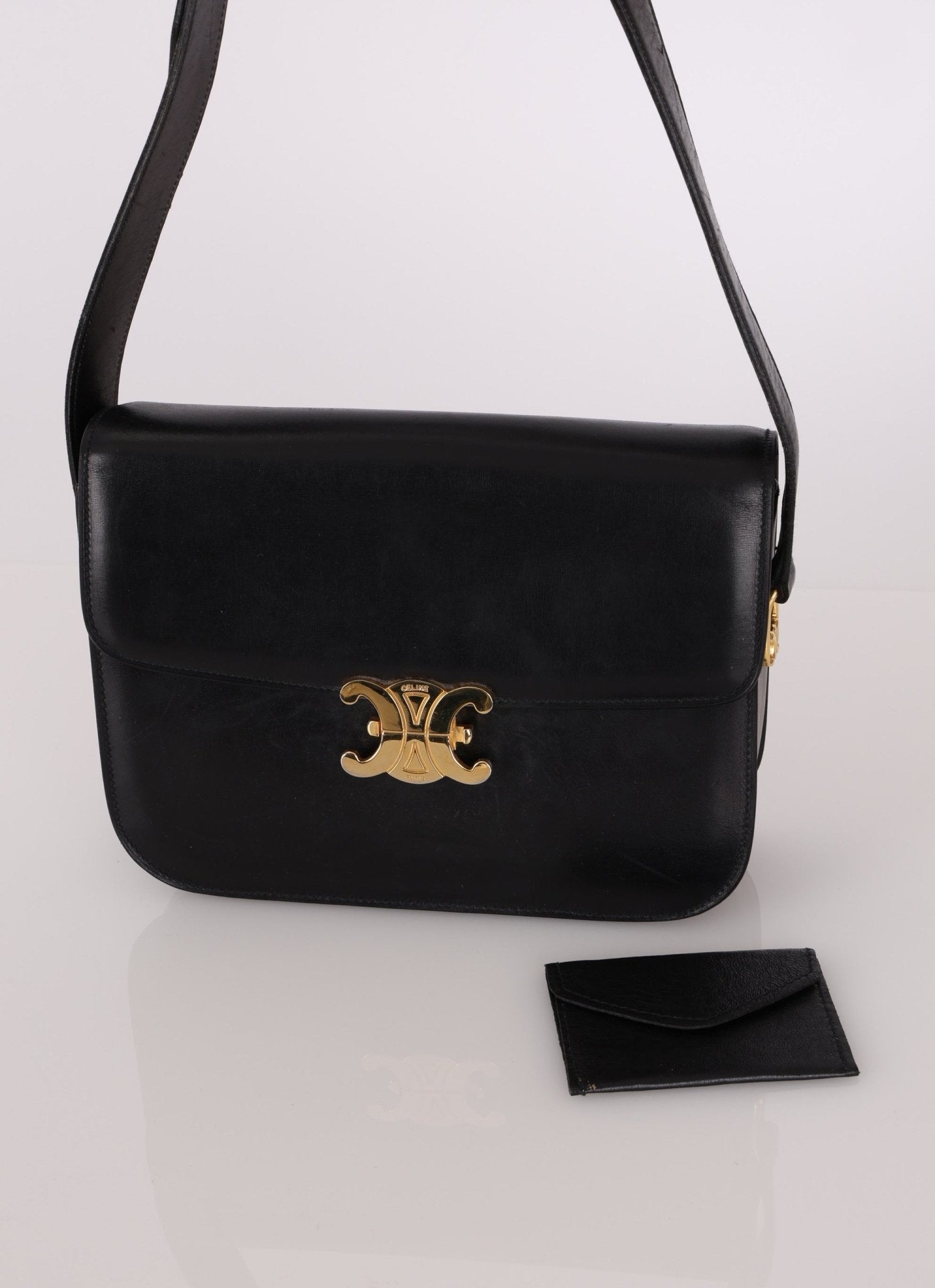 Celine Triomphe Box Shoulder Bag - FashioNica