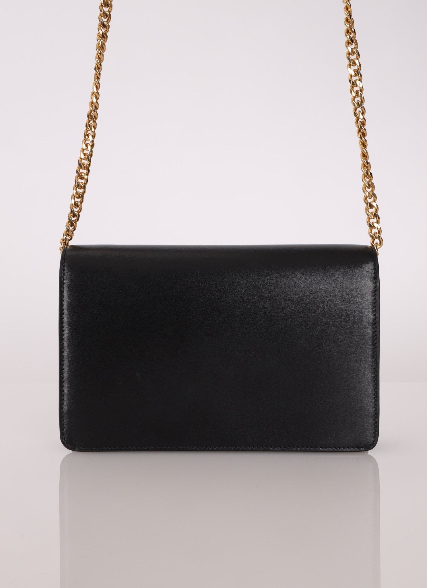 Celine Triomphe Calfskin Wallet on Chain - FashioNica