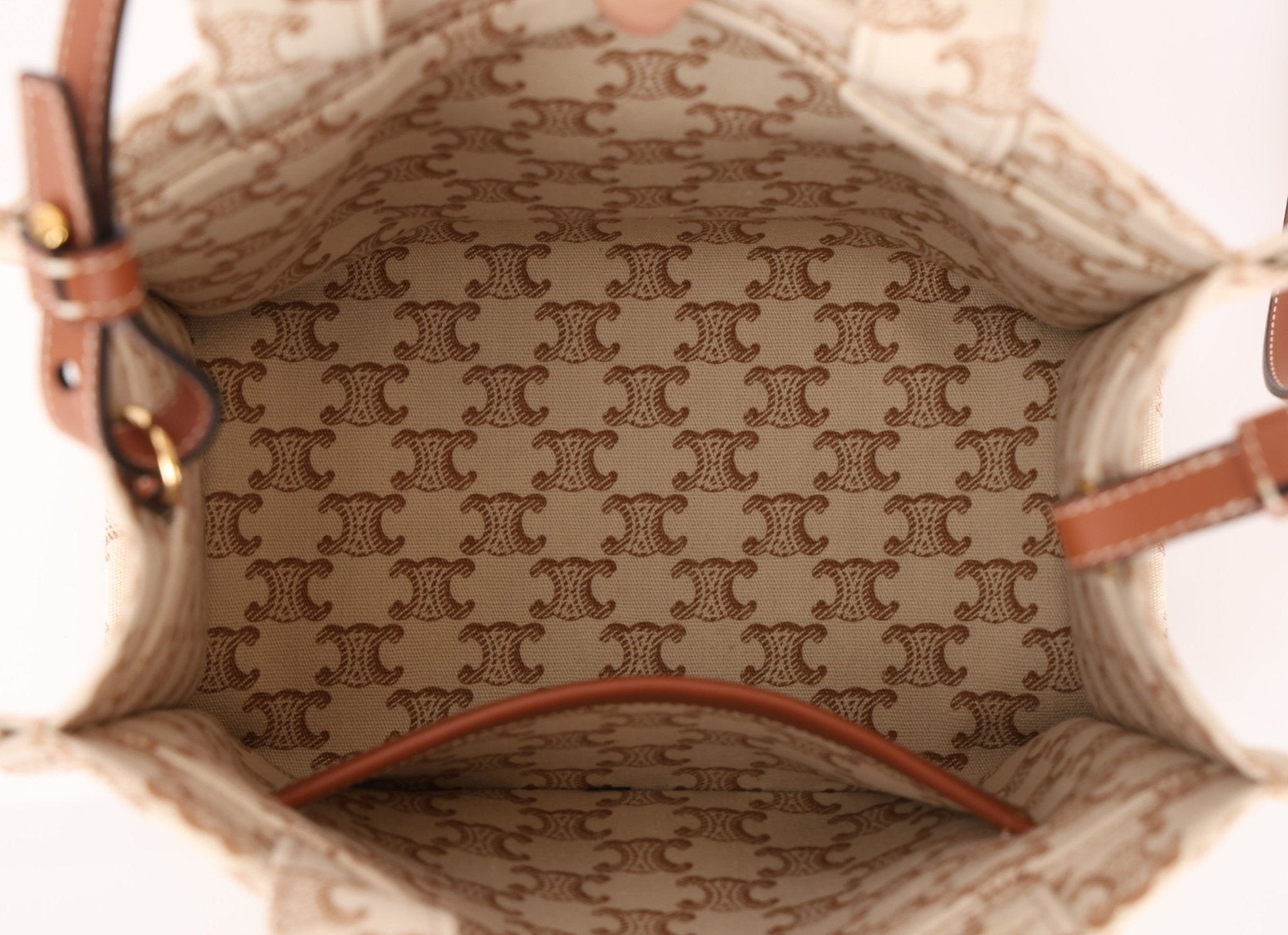 Celine Triomphe Canvas Small Cabas Thais - FashioNica