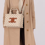 Celine Triomphe Canvas Small Cabas Thais - FashioNica