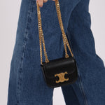 Celine Triomphe Chain Mini Claude - FashioNica
