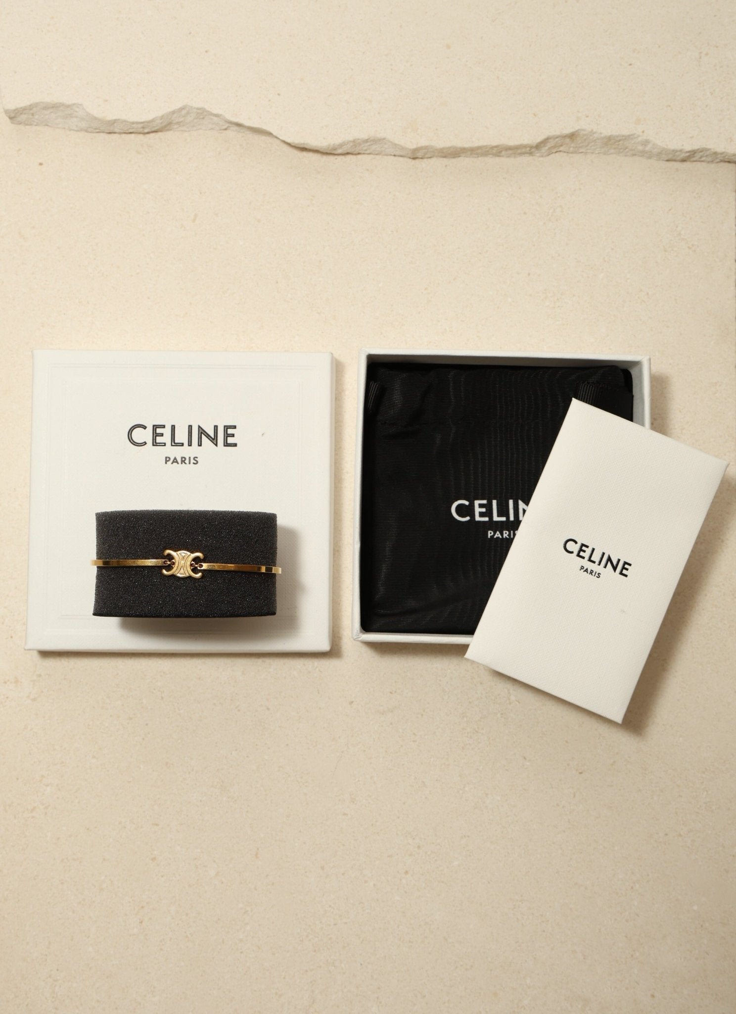 Celine Triomphe Cuff Bracelet - FashioNica