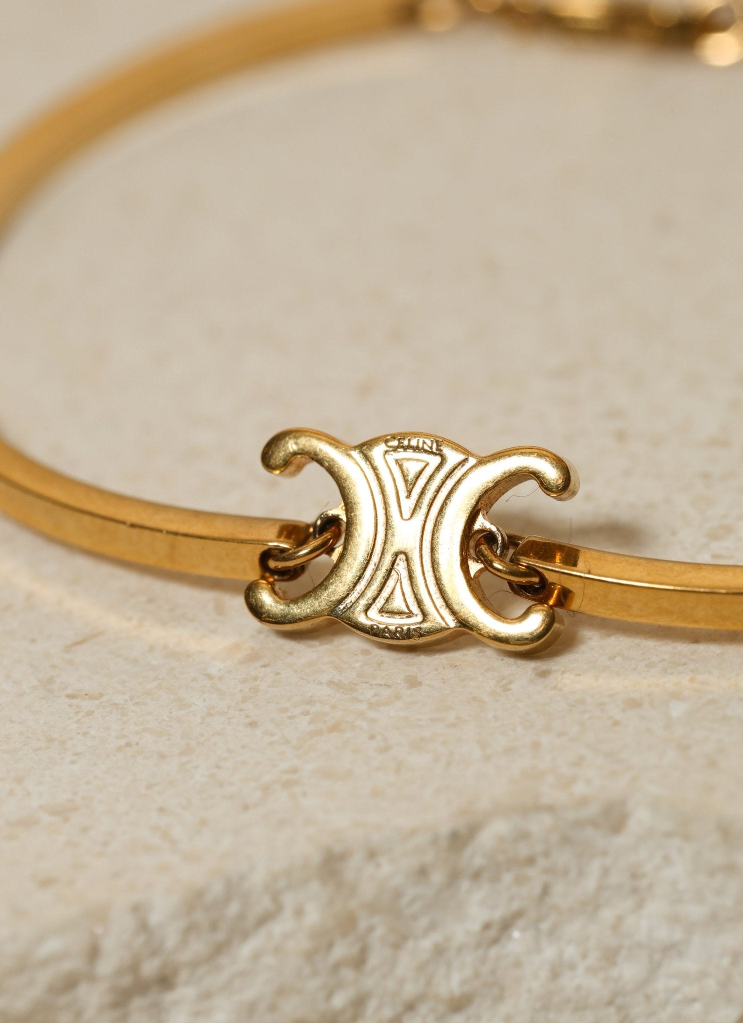 Celine Triomphe Cuff Bracelet - FashioNica