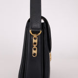 Celine Triomphe Navy Boxcalf Shoulder Bag - FashioNica