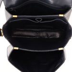 Celine Triomphe Navy Boxcalf Shoulder Bag - FashioNica