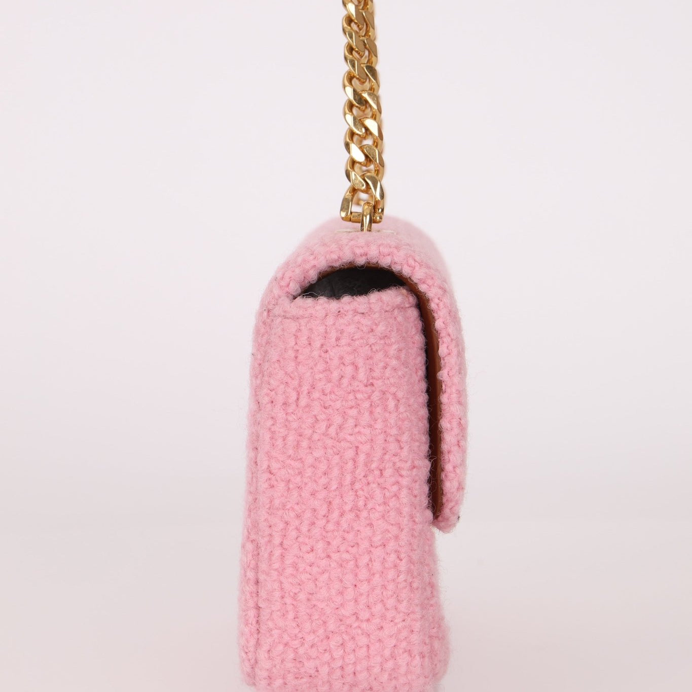 Celine Tweed Bouclé Triomphe Claude Bag - FashioNica