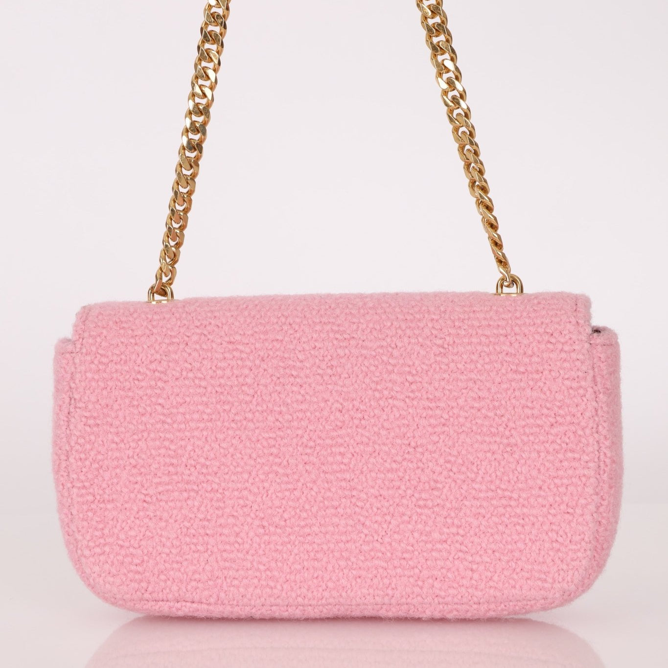Celine Tweed Bouclé Triomphe Claude Bag - FashioNica