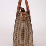 Celine Tweed Check Luggage Nano Bag - FashioNica