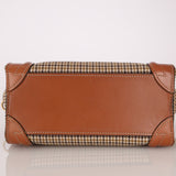 Celine Tweed Check Luggage Nano Bag - FashioNica