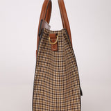 Celine Tweed Check Luggage Nano Bag - FashioNica