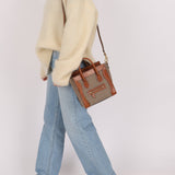 Celine Tweed Check Luggage Nano Bag - FashioNica