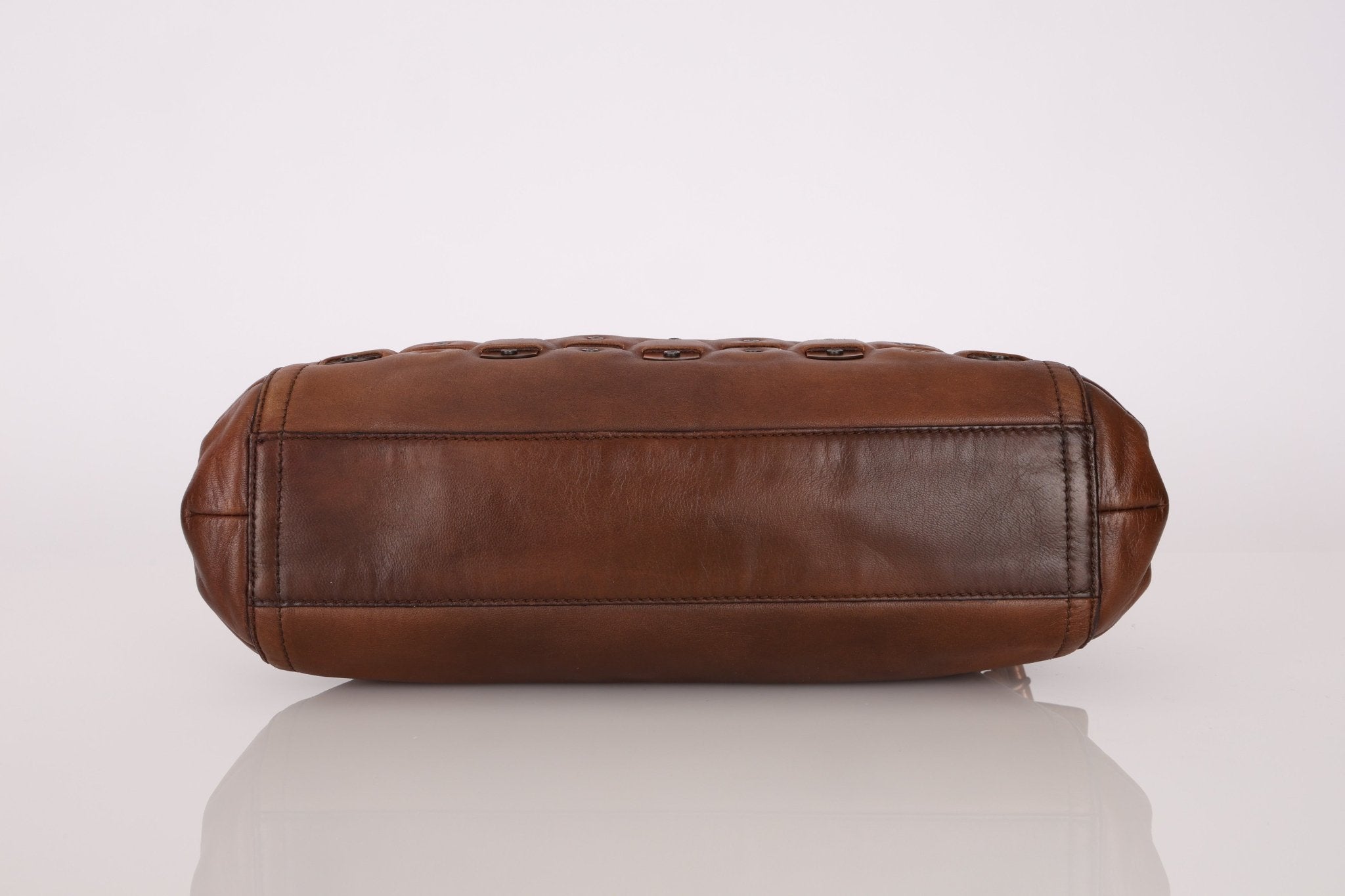 Celine Vintage Macadam Stud and Applique Hobo - FashioNica