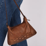 Celine Vintage Macadam Stud and Applique Hobo - FashioNica