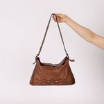 Celine Vintage Macadam Stud and Applique Hobo - FashioNica