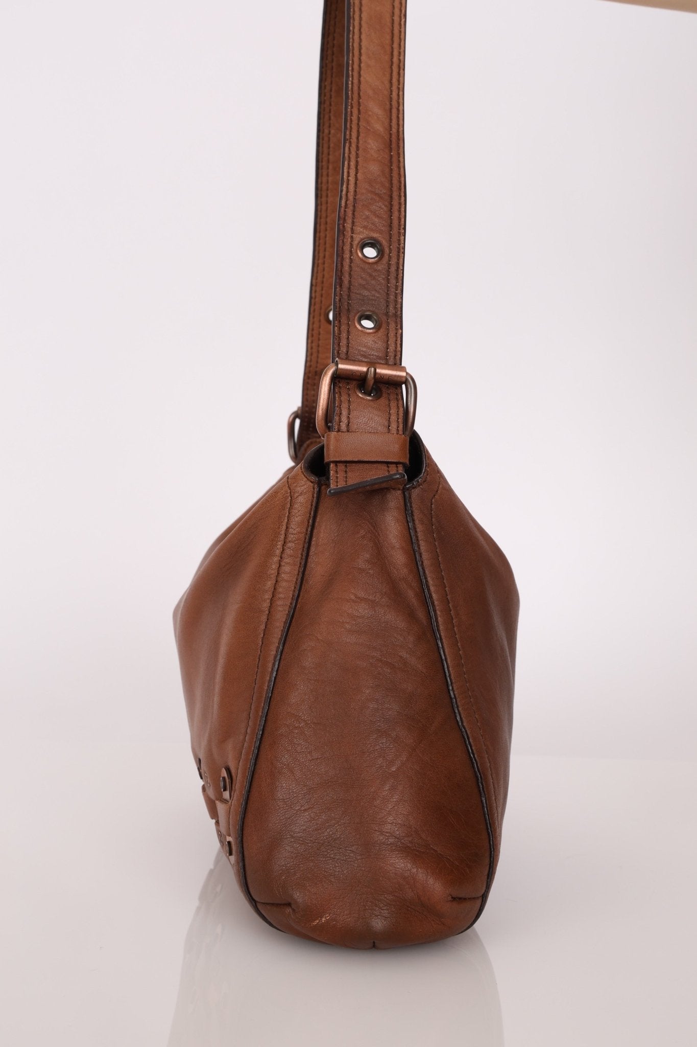 Celine Vintage Macadam Stud and Applique Hobo - FashioNica