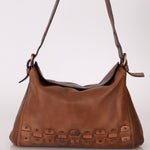 Celine Vintage Macadam Stud and Applique Hobo - FashioNica