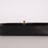 Chanel 1980s Lambskin Mini Bijoux Chain Turnlock Full Flap - FashioNica