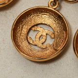 Chanel 1980s Multi Medallion Pendant Necklace 24K GP - FashioNica