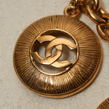 Chanel 1980s Multi Medallion Pendant Necklace 24K GP - FashioNica