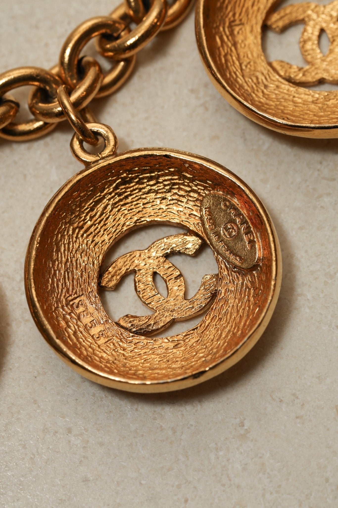 Chanel 1980s Multi Medallion Pendant Necklace 24K GP - FashioNica
