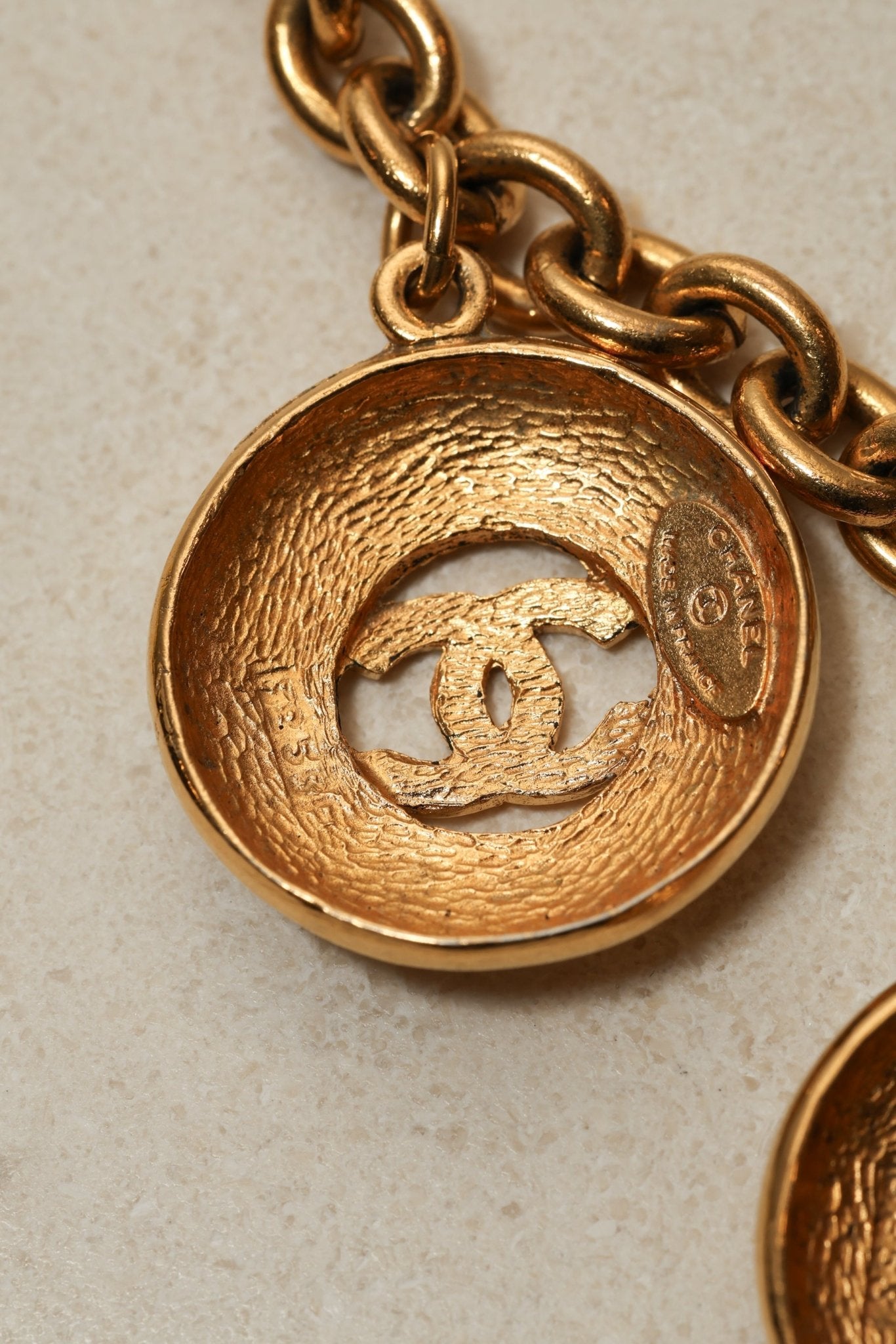 Chanel 1980s Multi Medallion Pendant Necklace 24K GP - FashioNica