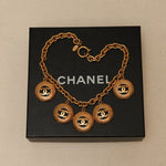 Chanel 1980s Multi Medallion Pendant Necklace 24K GP - FashioNica
