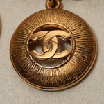Chanel 1980s Multi Medallion Pendant Necklace 24K GP - FashioNica