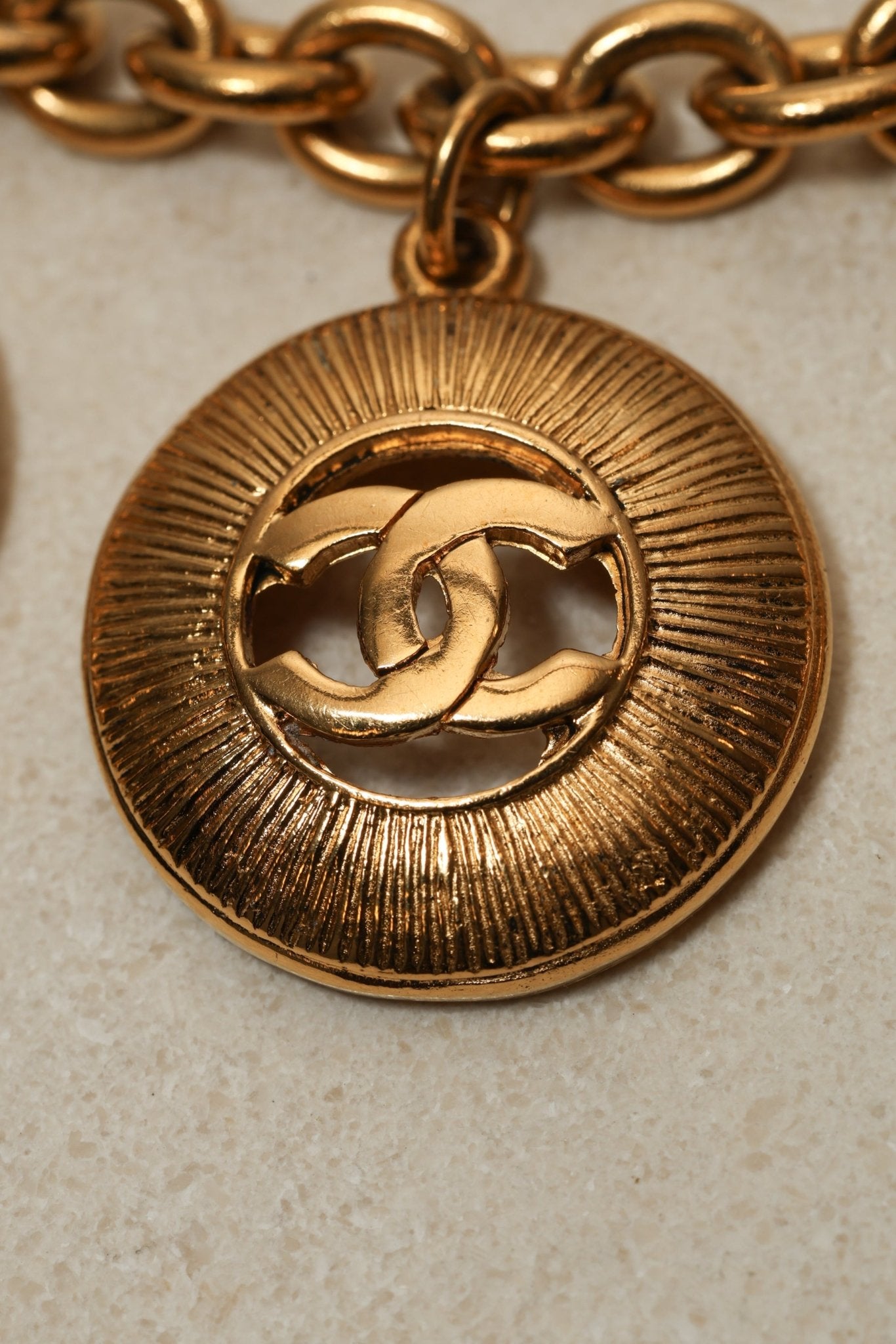 Chanel 1980s Multi Medallion Pendant Necklace 24K GP - FashioNica