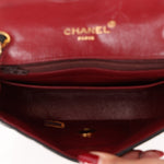 Chanel 1986 Lambskin Crescent Mini Flap - FashioNica