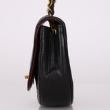 Chanel 1986 Lambskin Crescent Mini Flap - FashioNica