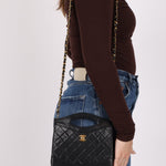 Chanel 1987 Lambskin Quilted Classic Small 31 Shopping Bag 24K GP - FashioNica