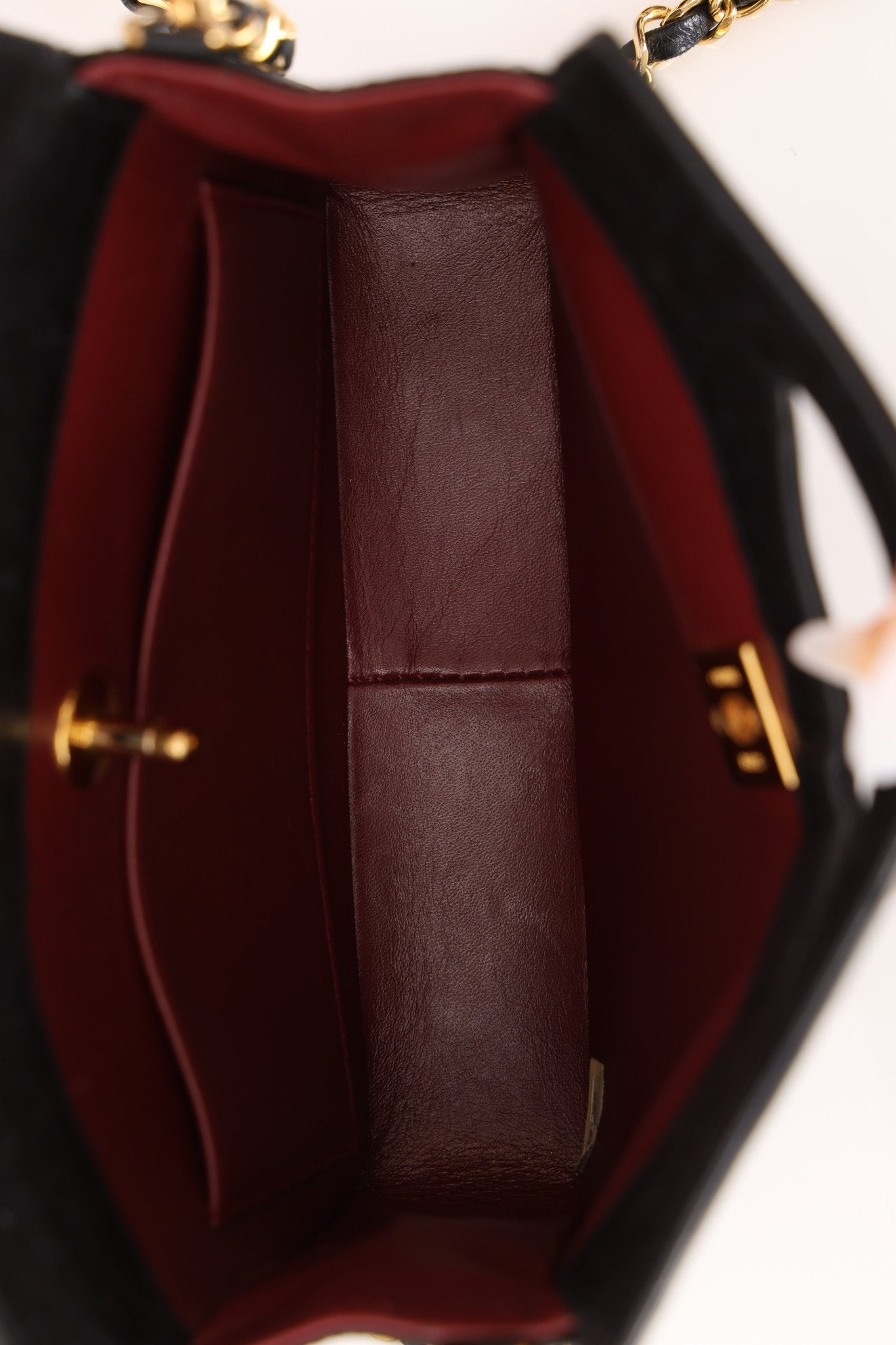 Chanel 1987 Lambskin Quilted Classic Small 31 Shopping Bag 24K GP - FashioNica