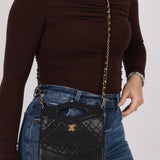 Chanel 1987 Lambskin Quilted Classic Small 31 Shopping Bag 24K GP - FashioNica