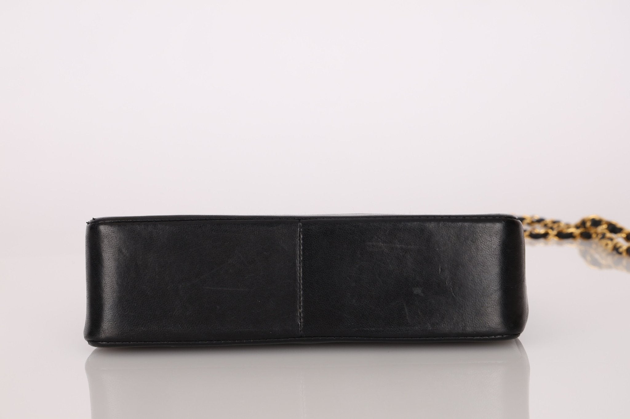 Chanel 1987 Lambskin Quilted Classic Small 31 Shopping Bag 24K GP - FashioNica