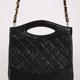 Chanel 1987 Lambskin Quilted Classic Small 31 Shopping Bag 24K GP - FashioNica