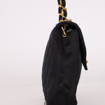 Chanel 1987 Satin Envelope Precious Crystal CC Square Flap 24K GP - FashioNica