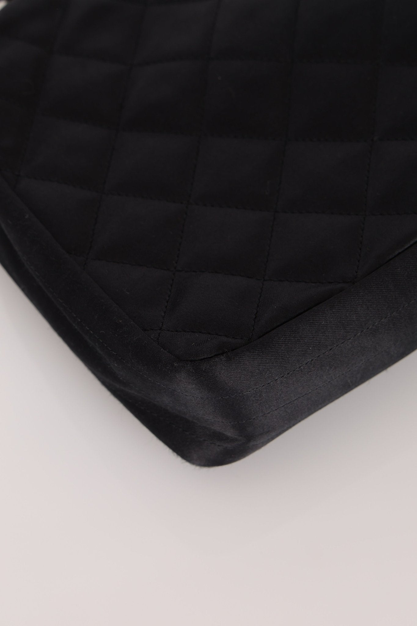 Chanel 1987 Satin Envelope Precious Crystal CC Square Flap 24K GP - FashioNica