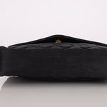 Chanel 1987 Satin Envelope Precious Crystal CC Square Flap 24K GP - FashioNica