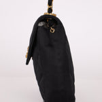 Chanel 1987 Satin Envelope Precious Crystal CC Square Flap 24K GP - FashioNica