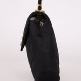 Chanel 1987 Satin Envelope Precious Crystal CC Square Flap 24K GP - FashioNica